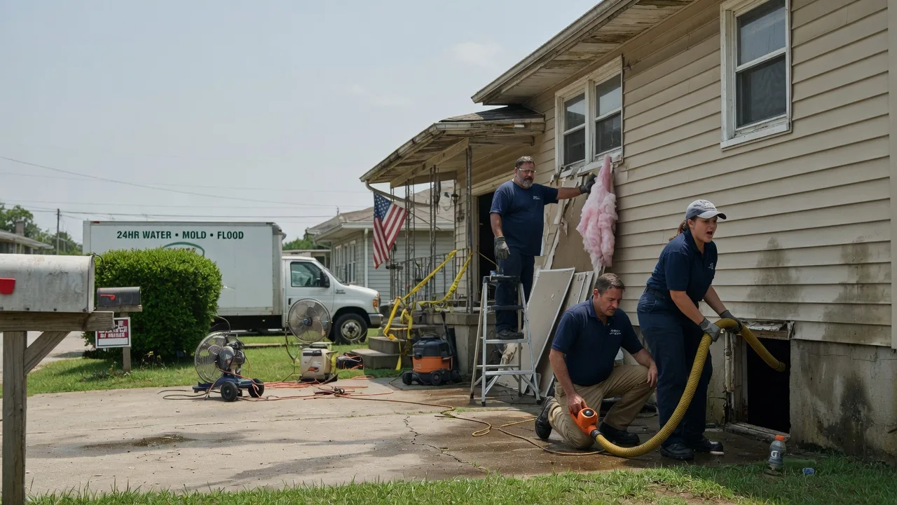 Water Damage Repair in Sheakleyville, PA near me